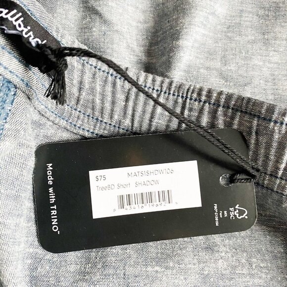 All Birds Tree BD Short Shadow Hemp Blend CAsual Shorts XXXL - Picture 5 of 10